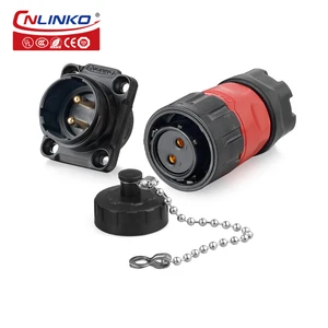 Cnlinko Ym20 Series 2 3 4 5 6 7 9 12 14 Ip68 Pin Waterproof Wire Connector Male Female Circular Aviation Connector Connector