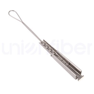 ODWAC S Type Clamp Stainless Steel FTTH Fiber Optic Drop Cable Support Anchor Tensioner UV Proof Aerial Outdoor Hardware Fitting
