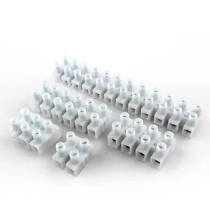 Heavy Power Original PA Series Plastic Terminals Strip 12 Holes Push in Wire Connector Electrical Wiring Screw Terminal Block