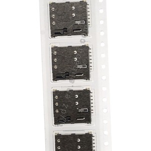 Bom Sourcing Self-elastic SIM Card 7Pin CD Detection Mobile Phone Card Slot Socket Connector Surface Mount Standard Card Edge