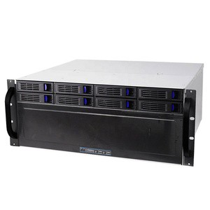 4U Rackmount Server case With 8 Hot-Swappable SATA/SAS Drive Bay, MiniSAS /SATA Connector
