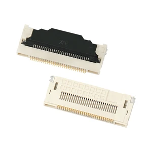 0.5-12-nPBX Backflip LCD Screen FFC/FPC Connector with Phosphor Bronze Contact and Tin Plated