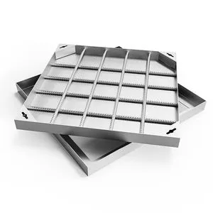 Factory Direct SS304 Invisible Recessed Type Urban Building Drainage Pavement Fabrication Services Stainless Steel Manhole Cover