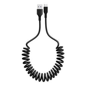 120W Super Fast 6A Type-c Charging Cable 5A Fast Charging USB Car Flash Data Line for Mobile Phone for Huawei Printer Spring