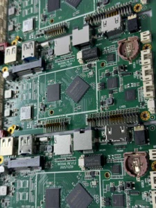 Shenzhen HTF PCBA Manufacturer Custom 6-Layer FR-4 Printed Circuit Board Assembly 1 PCS MOQ Immersion Gold Surface Finishing