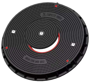 Durable Black 900MM SMC Manhole Cover