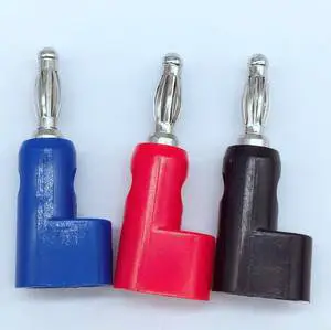 4MM Banana Plug - Pistol-Type Non-Welded Overlapping Lantern Core Banana Connector - Universal Pen Plug