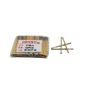 Huaronghua Probe PA160-Series 24.5MM Thimble Needle Set for PCB Board Solder Joint Testing Connector Integrated Circuits