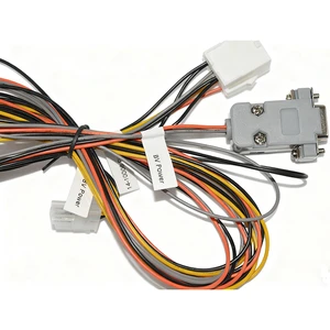 Custom Cable Assembly D Sub DB9 RS232 RS485 Connector 5559 Female 4.2mm Pitch Connector Wire Harness