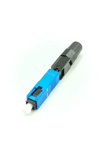 FTTH SC UPC Fiber Optic Fast Connector Quick Assembly Adapter for Drop Cable Quick Termination Easy Field Assembly