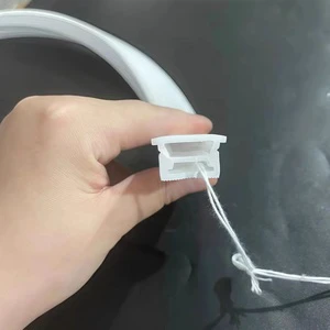 LED flexible silicone light strip edge card slot professional indoor lighting neon soft light strip