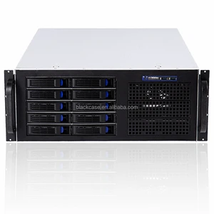 4U Rackmount Server case with 10 Hot-Swappable SATA/SAS Drive Bay, MiniSAS /SATA Connector Supporting 12*13 Motherboard
