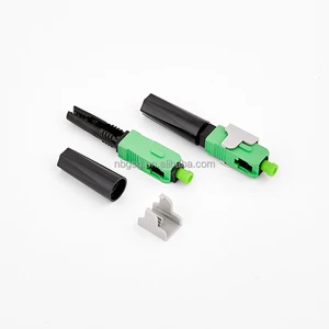 Hot Selling Quick Assembly Low Insertion Loss 50mm Fiber Optic Fast Connector SC APC SC UPC for FTTH