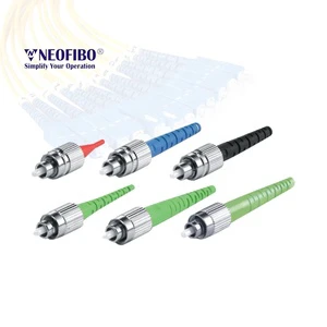 FC Connectors Cable Jumper Fiber Optical Patch Cord FTTH Optic Fast Connect Connector Fiber Optic Connector