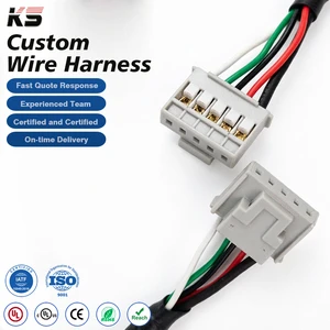 Ph 2.0mm to SH 1.0mm Pitch Terminal Connector Cable Assembly Silicone Cable Wire Harness