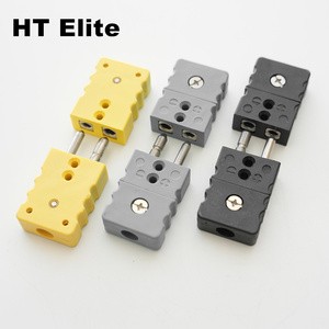 Industrial Waterproof K Type Female And Male Thermocouple Connector Plug OEM ODM Type K Connector