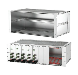 RDEKONO BEG 19inch 3U 4U 6U Standard Subrack Box, Schroff Nvent Standard, for Compactpci VME Customized 6342-2351