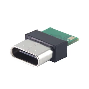 p PCT Waterproof Usb Type C Connector 3.0 2mm 5Pin DIP Panel Mount Usb Connector For X-rays Equipment