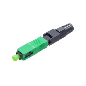 Quick Assembly SC UPC Single Mode Fast Fiber Optic Connector with Low Loss for 5G Compatible FTTH Networks