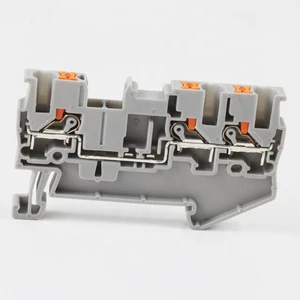 800V 24A Push in 13mm Terminal Block UJ6-2.5/1x2 with UFBS series jumper