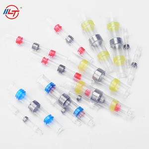 HXT Waterproof Heat Shrink Tubing Intermediate Terminal Crimp Connector Solder Ring Shrink Connector