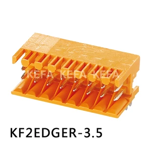 KF2EDGER-3.5 PCB Screw Terminal Blocks Spliceable Diagonal Wiring