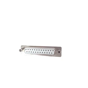 SY SY-A045 D-SUB 25 Pin Female Connector Arcade Game Machine Game Board Parts PCB 180 Degree Metal Plastic Material Taiwan