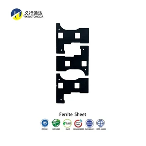 Yxtd Customized Custom Size Thickness Flexible Ferrite Sheets For Nfc Wireless Charging