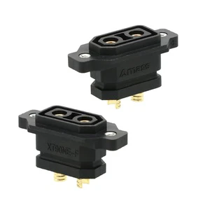 AMASS Gold-Plated XT90NE-F Female Plug XT90 Mountable Connector for RC Aircraft