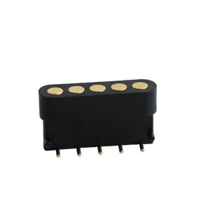 2.54mm Bending Type 5pin Pogo Pin Connector For SMT Spring Pin
