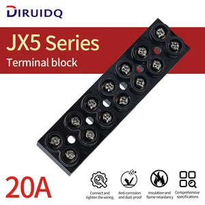 JX5 Series Terminal Block JX5-2002 JX5-2003 JX5-2004 JX5-2005 JX5-2007 JX5-2010 Terminal Post High Current Terminal Block