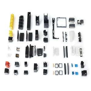 Battery Connector Metal Terminals-Custom Stamping Service with Aluminum Alloy/Brass/Copper Materials and Gold Plating