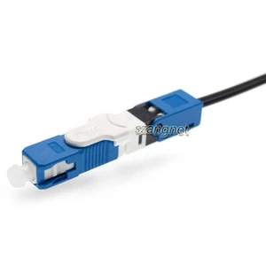 SC Fast Fiber Connector Field Installable ESC250D SC UPC FTTH Connector