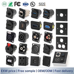 Network Connector Adapter Plug Cat6 Cat6a Rj45 Keystone Jack Modular Rj45 Adapter Straight Connector Panel Rj45 Splitter