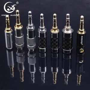 YIVO XSSH HIFI Audio Video 3.5mm Audio Jack Plug Gold Contact Male OEM Wholesale Hi-End Microphone Earphone Headphone Connectors
