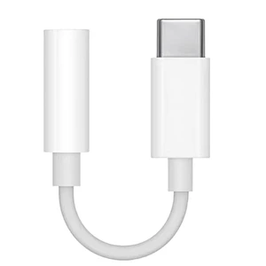 USB C Type C Male Adapter Port to 3.5mm Female Aux Audio Cable Jack Works with Earphones Headphones Speakers