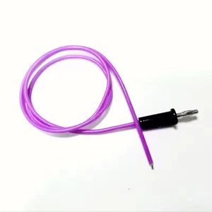 Factory price custom High quality banana connector with silicone cable assembly