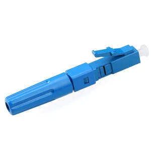 LC/UPC Type fiber optic connector FTTH fibra optical Simplex LC/UPC quick fiber optic fast connector