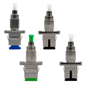 Optical Fiber Connector FC Male to SC Female Digital Communication Optical Equipment Fiber Adapter Converter