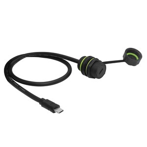 Type-C Panel Mount Coupler Connector Female to Female USB to USB-C Data Transmission Adapter for Audio Video Cable Connector