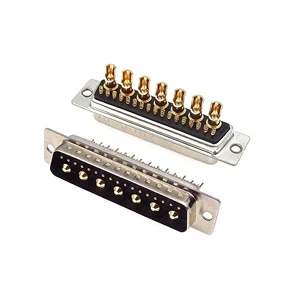 24W7 Male Solder for Cable,POWER D-SUB 24W7 Plug,High Quality 27W7 Connector,High Current D-SUB 24W7 Male Solder Connector