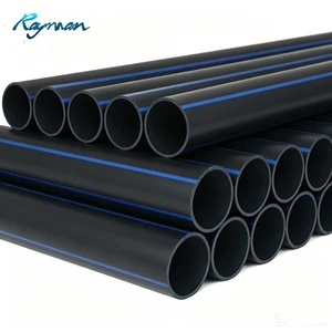 High Pressure Durable HDPE Corrugated Drainage Pipe For Municipal Engineering and Water Supply Single & Double Wall.