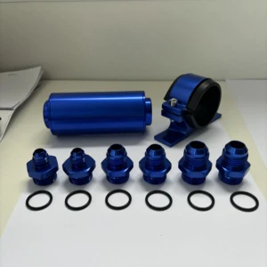 New 44MM/50MM/58MM AN6AN8AN10 Aluminum Oil Fuel Filter Element Connector Refitted Car Engine Parts 1 Year Warranty Universal
