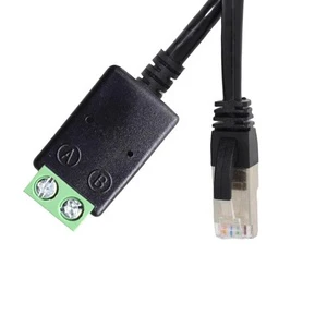 Factory Network Extension Cable RJ45 Male to 2Pin Screw Terminal Adapter Cable LAN Ethernet Connector Cable Accessory