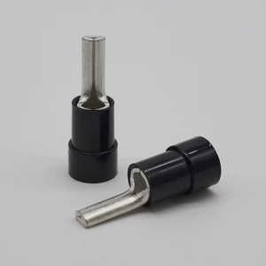 KS Automotive Insulated Electrical Terminals Nylon and Copper Wire Connector Cable Lugs Crimp Pin Tube Type Terminal
