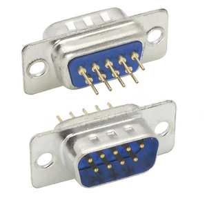 D-Sub 9 Pin Male solder type electronic connector db 9 connector