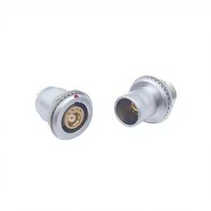 Compatible with Original Aviation Plug B Series FAG 1 Coaxial 4Pin Camera Connector Coaxial Circular Push-pull Connector