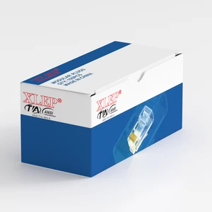 Spot Goods Boxed of 100 RJ45 Network Modular 8P8C Plug Cat.5 Cat.5E Cat6 UTP RJ45 Connectors