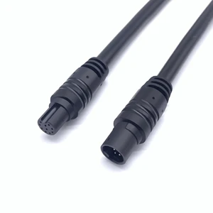 Car Recorder Camera Video Signal 24awg Mini 10pin Male to Female 10 Pin Din Connectors Automobile Signal Extension Cable