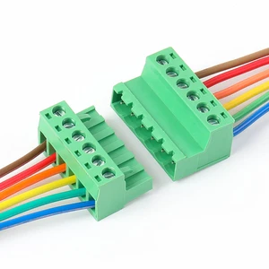 New 2EDGRK -5.08MM Aerial Quick Connect Terminal Blocks Male Female Plug-In Connector PA66 Material 300V 15A RS Brand